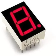 SSE10R سون سگمنت 1 رقمی کاتد مشترک قرمز 13x20 میلی متر کد 5161AS- اورجینال