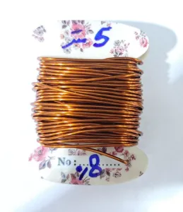 SIML0.8 سیم لاکی نمره 0.8 میلی متر 5 متری- اورجینال