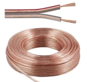 SIM2 سیم دو رشته 2X0.5mm شفاف ( 1 متر )- اورجینال