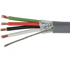 SIM4 کابل 4 رشته شیلد و فویل دار 4x28 Awg مس قلع اندود ( متری )