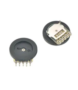 V10K ولوم تخت 5 پایه 10 کیلو اهم 18mm - اورجینال