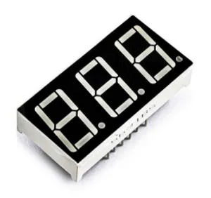 SSE312R سون سگمنت سه رقمی 12 پایه 0.56 اینچی آند مشترک قرمز کد F5361BH- اورجینال