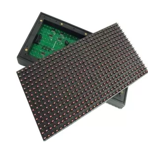 ماژول P10 تک رنگ قرمز میعاد مناسب برای تابلوروان های ال ای دی - اورجینال